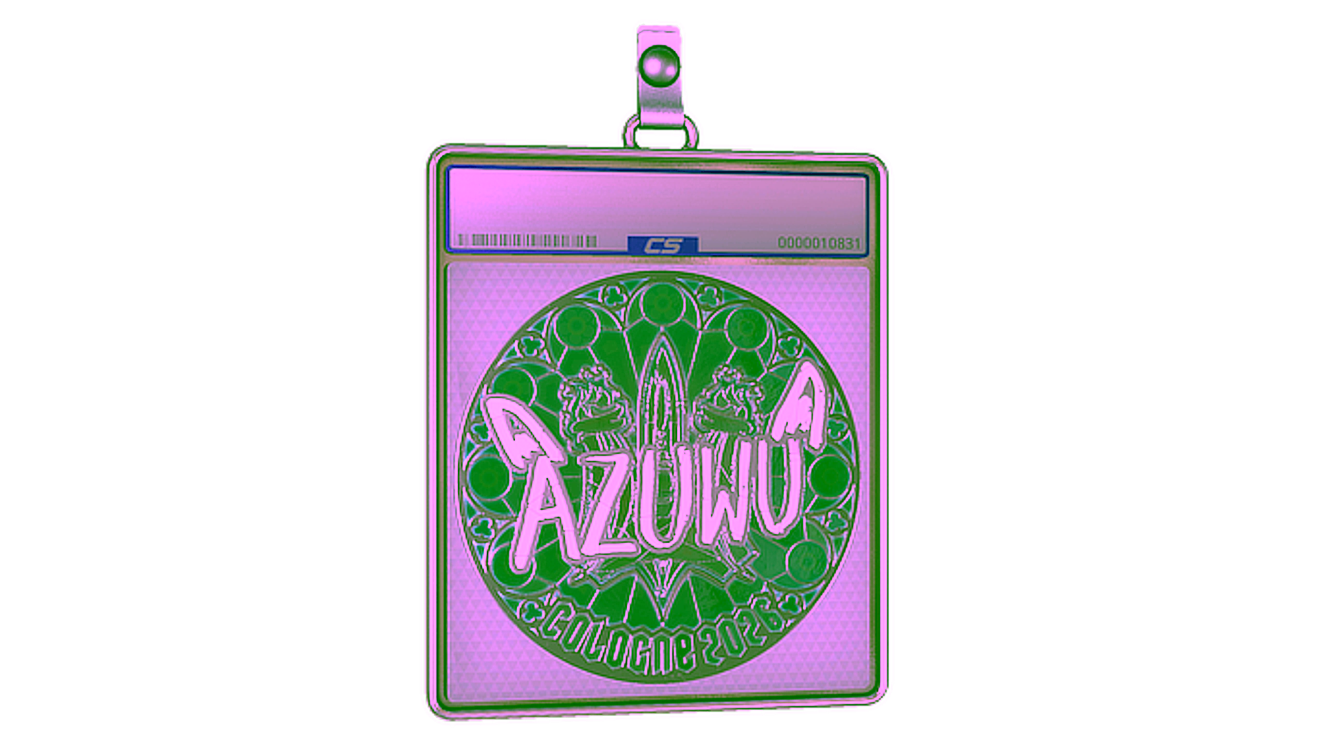 Display for Sticker Slab | AZUWU (Foil) | Cologne 2026