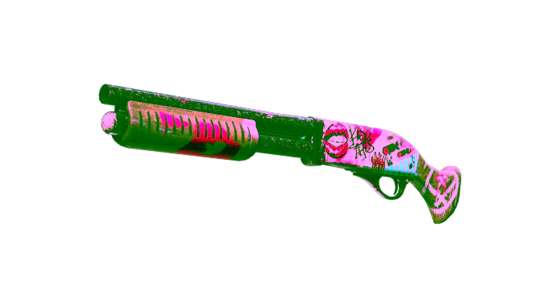 Display for StatTrak™ Sawed-Off | Wasteland Princess (Well-Worn)