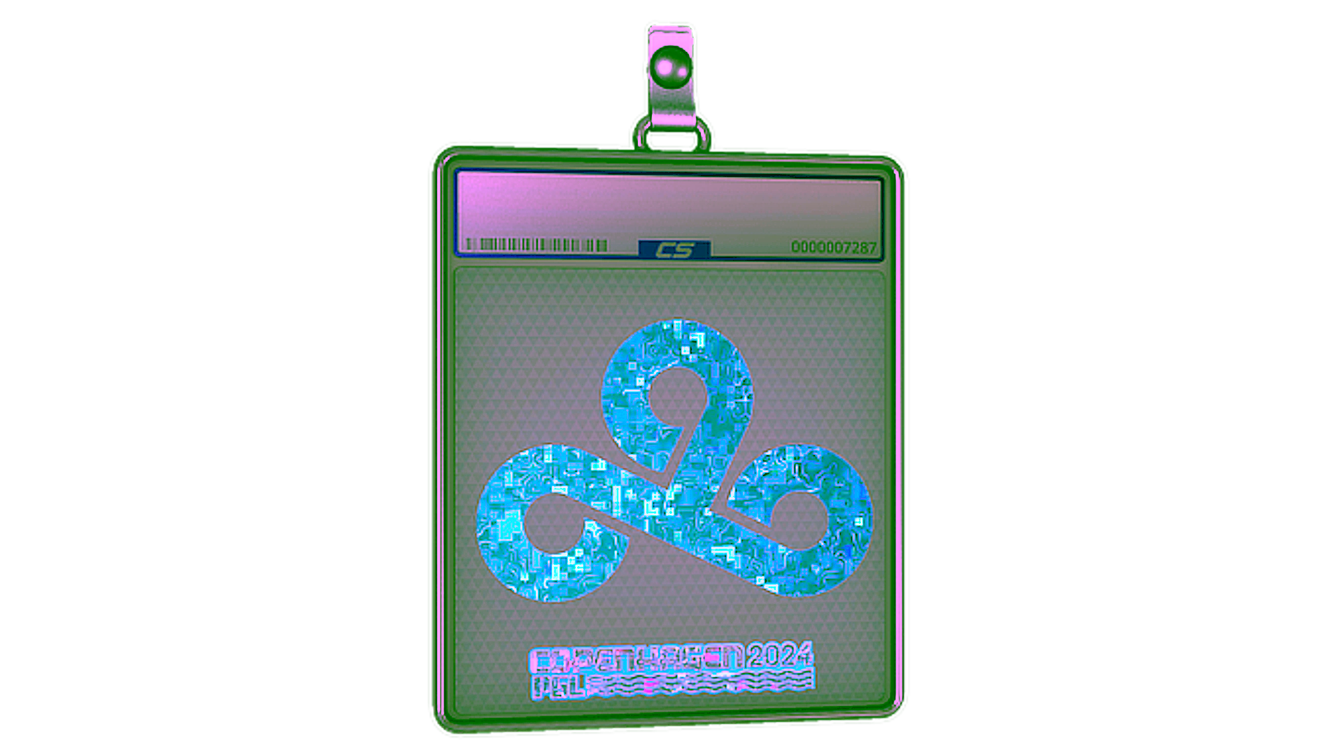 Display for Sticker Slab | Cloud9 (Glitter) | Copenhagen 2024