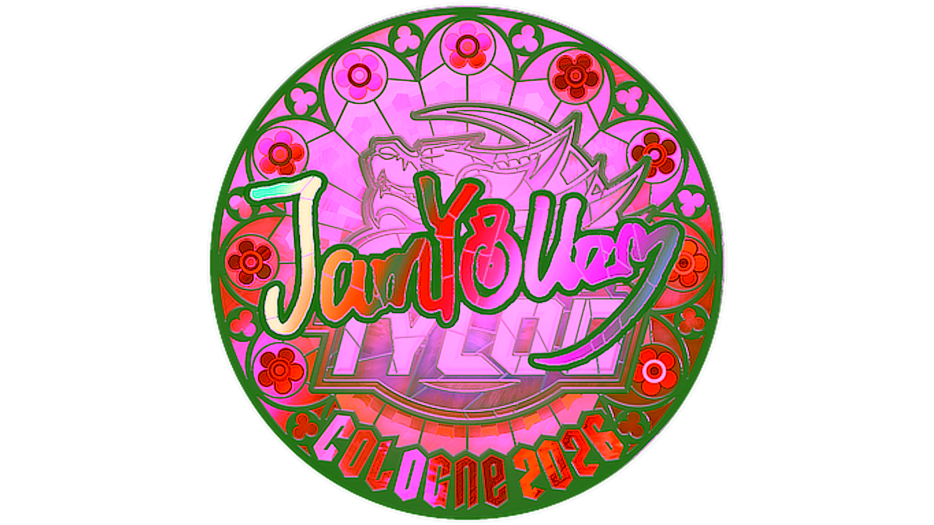 Display for Sticker | JamYoung (Holo) | Cologne 2026