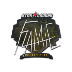 Sticker flamie Berlin 2019