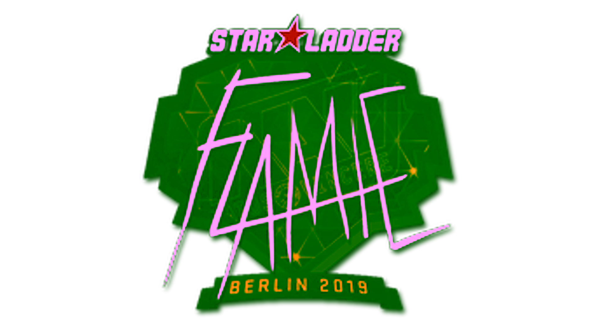 Display for Sticker | flamie | Berlin 2019