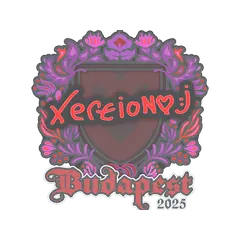 Sticker xertioN Budapest 2025