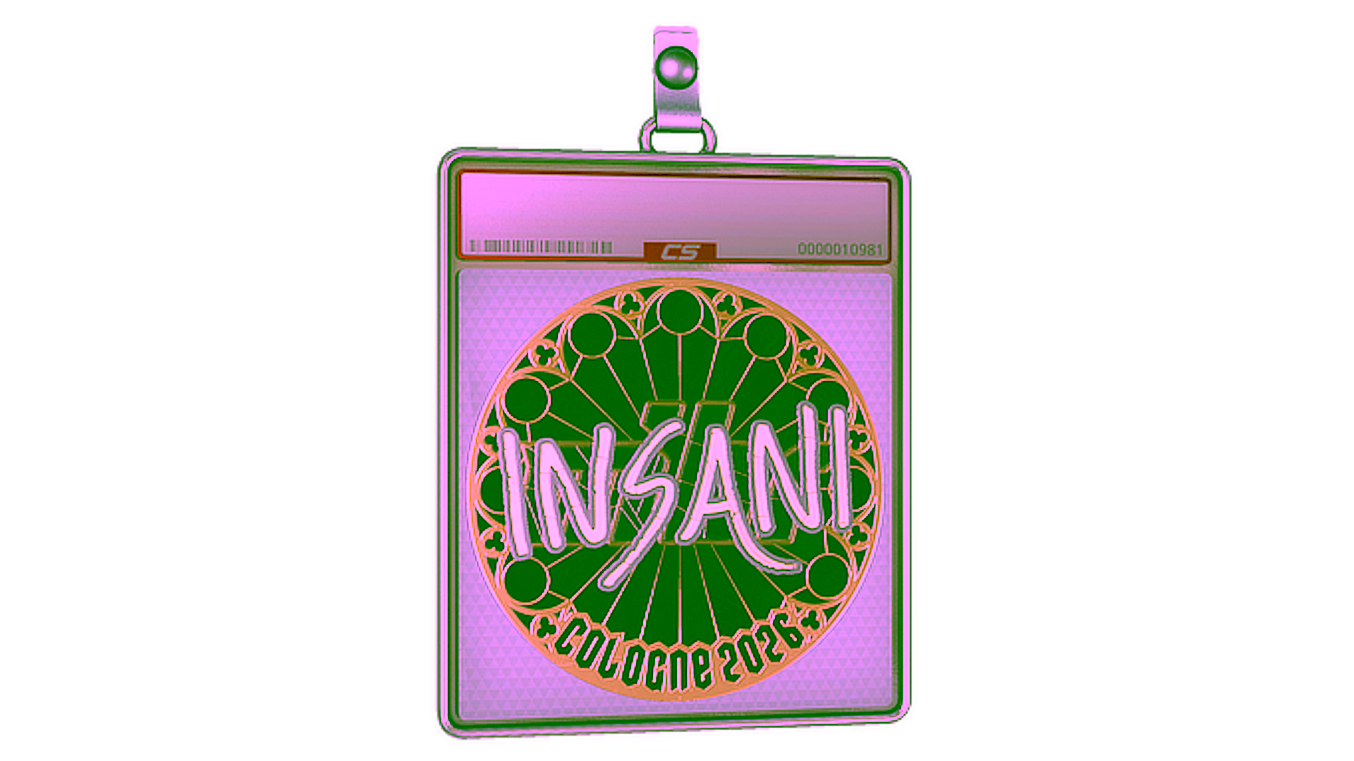 Display for Sticker Slab | insani (Gold) | Cologne 2026