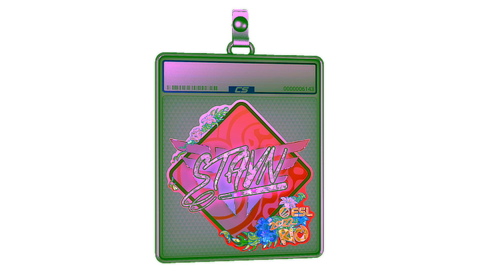 Display for Sticker Slab | stavn (Glitter) | Rio 2022