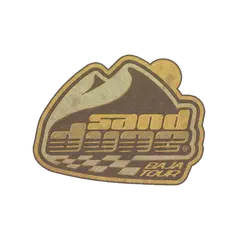 Sticker Sand Dune Baja Tour
