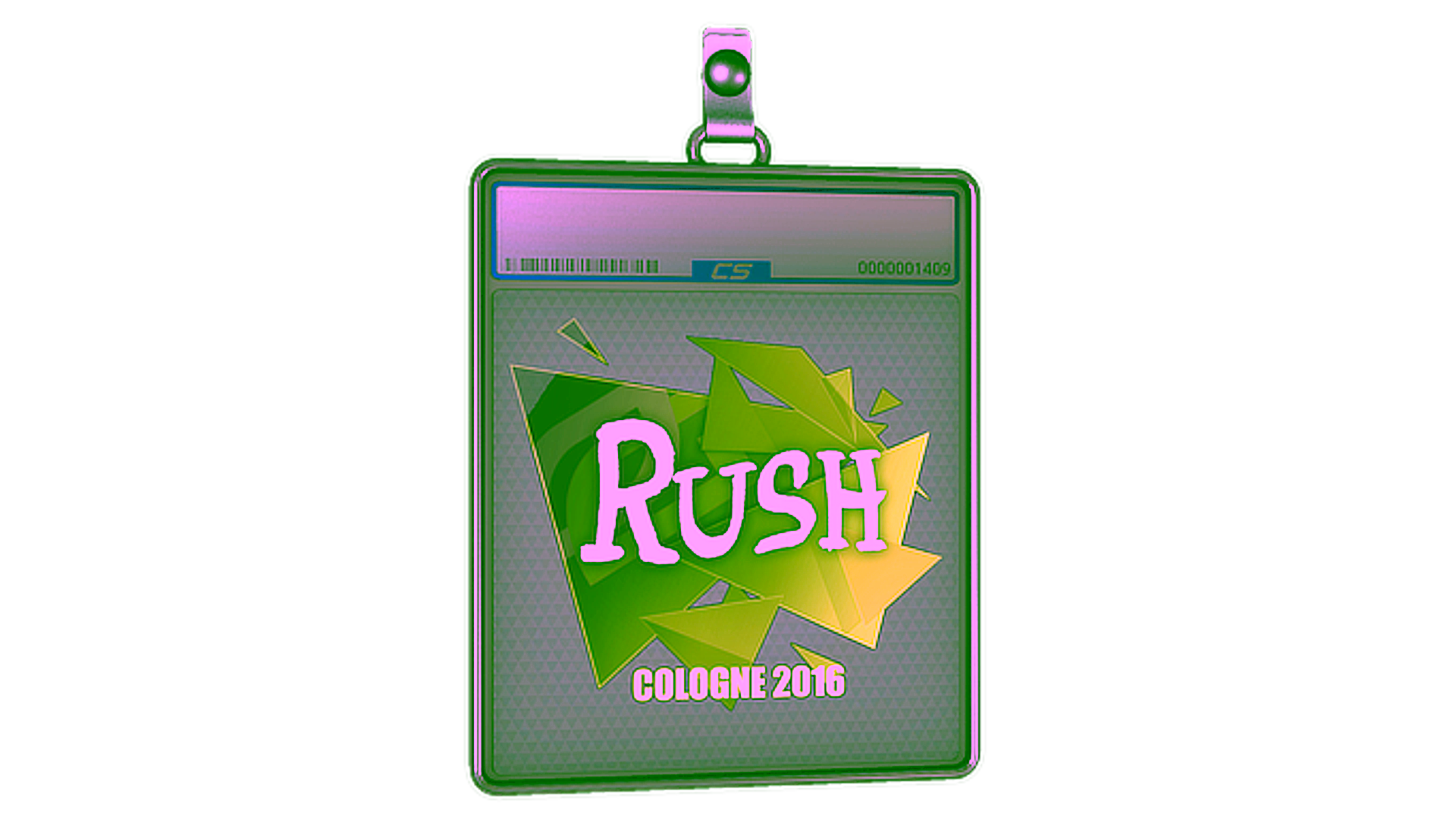 Anzeige für Sticker Slab | RUSH | Cologne 2016