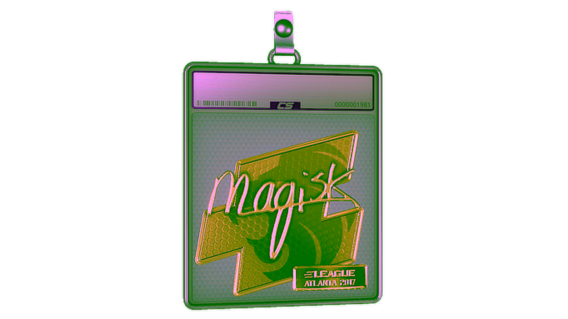 Exibição para Sticker Slab | Magisk (Gold) | Atlanta 2017