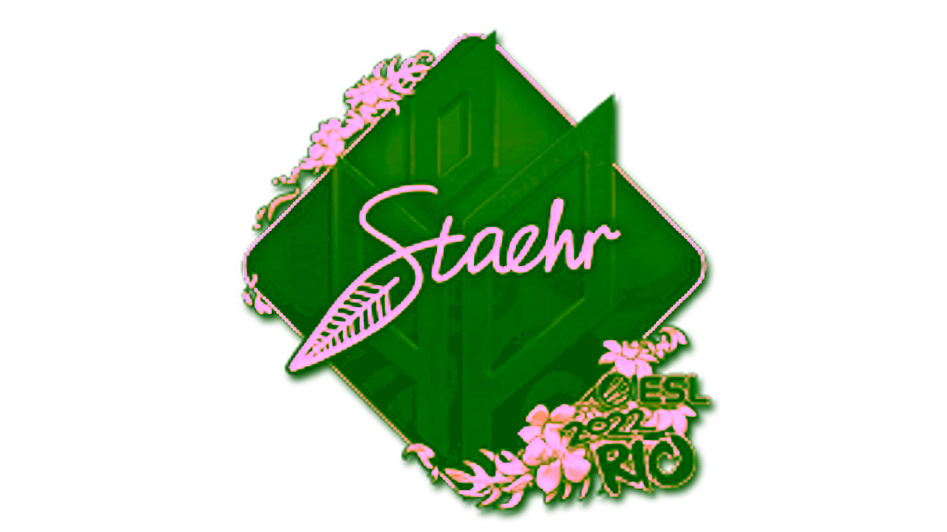 Rodyti Sticker | Staehr (Gold) | Rio 2022