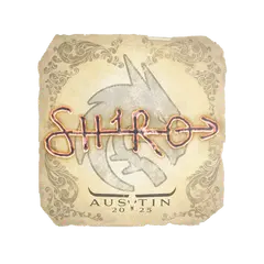 Sticker sh1ro Austin 2025