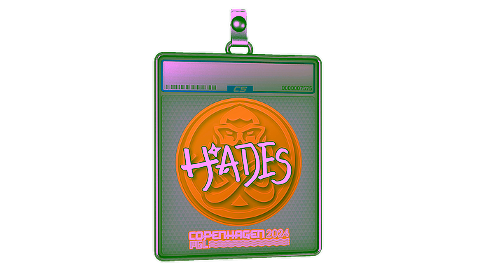 Exibição para Sticker Slab | hades | Copenhagen 2024