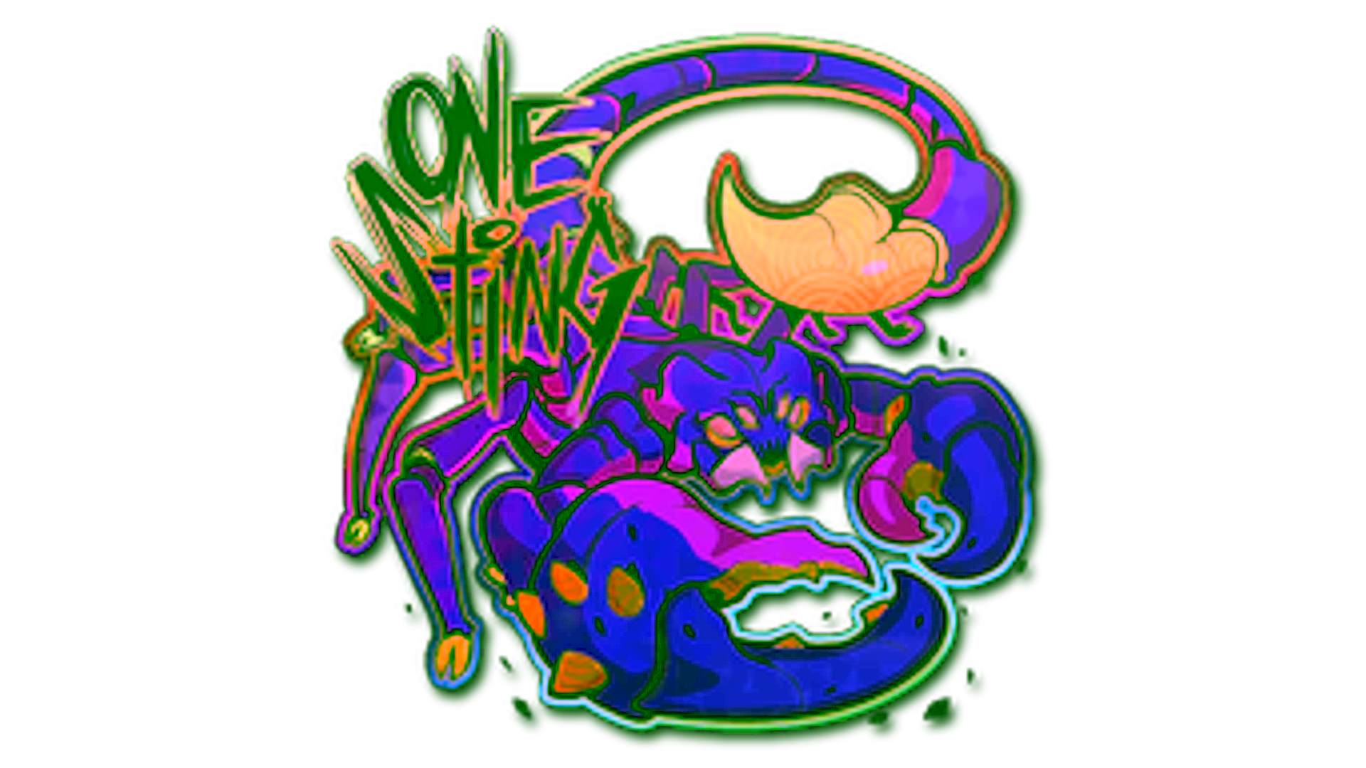 Anzeige für Sticker | One Sting (Holo)