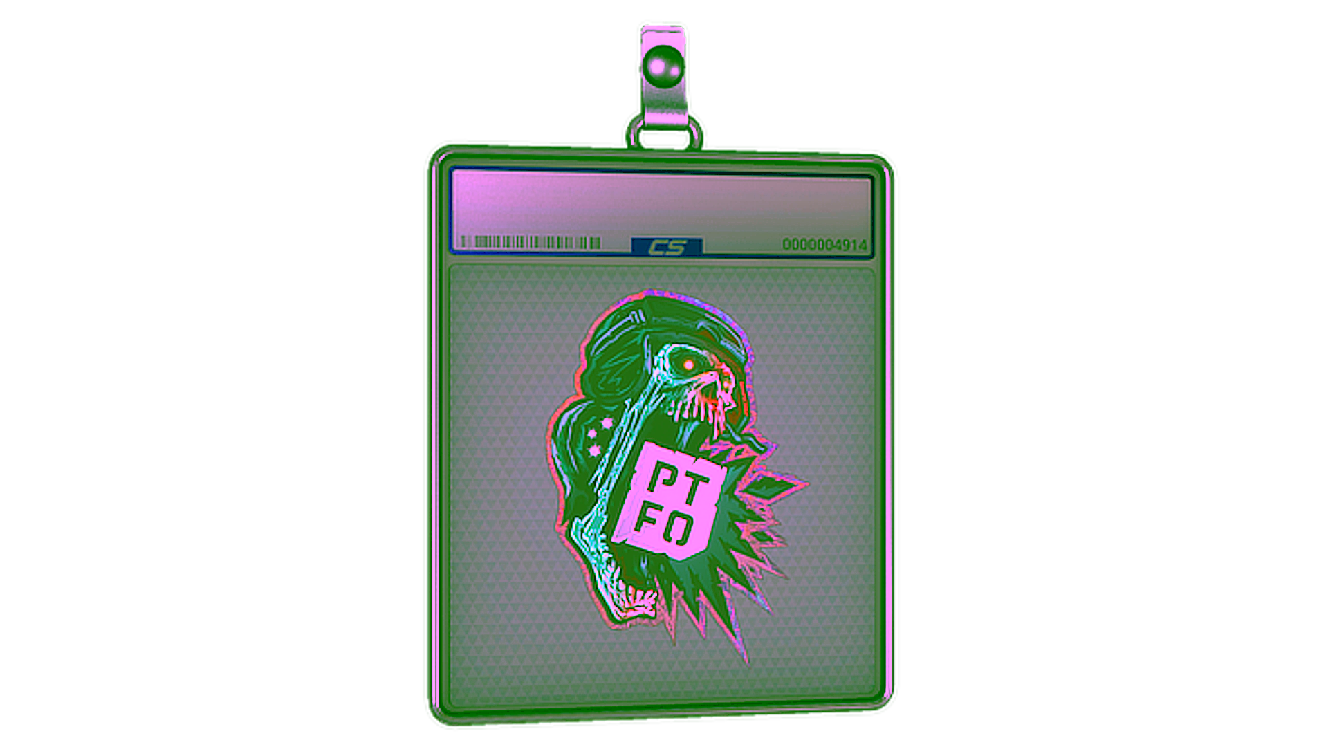 Display for Sticker Slab | PTFO (Holo)