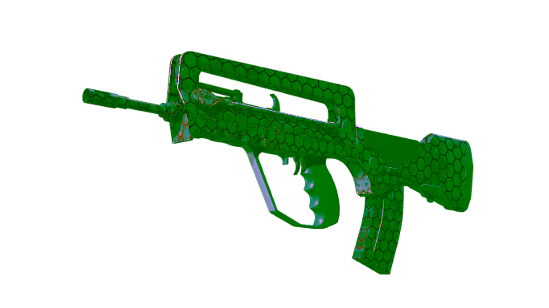 Exibição para StatTrak™ FAMAS | Hexane (Minimal Wear)