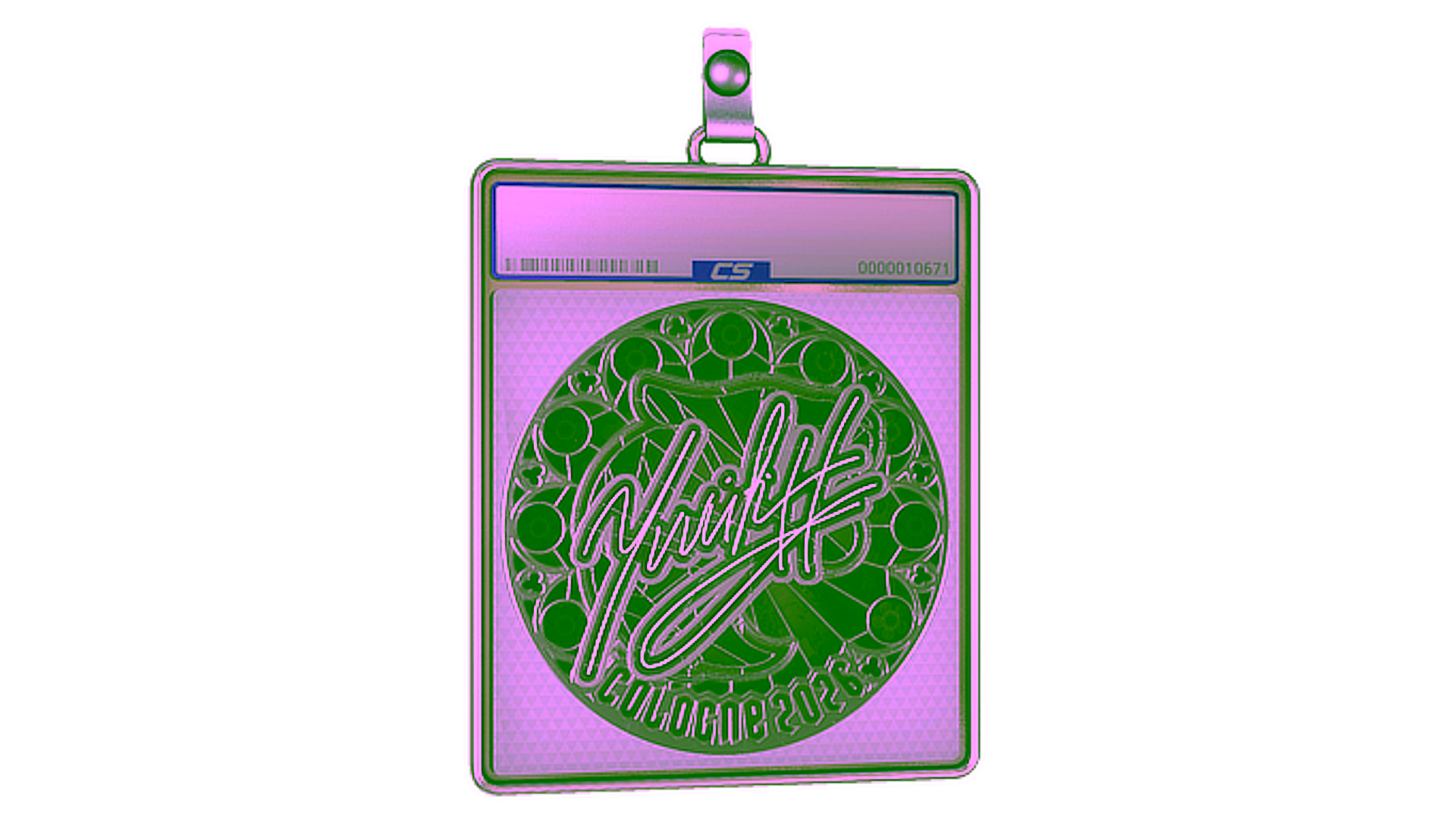 Display for Sticker Slab | yuurih (Foil) | Cologne 2026
