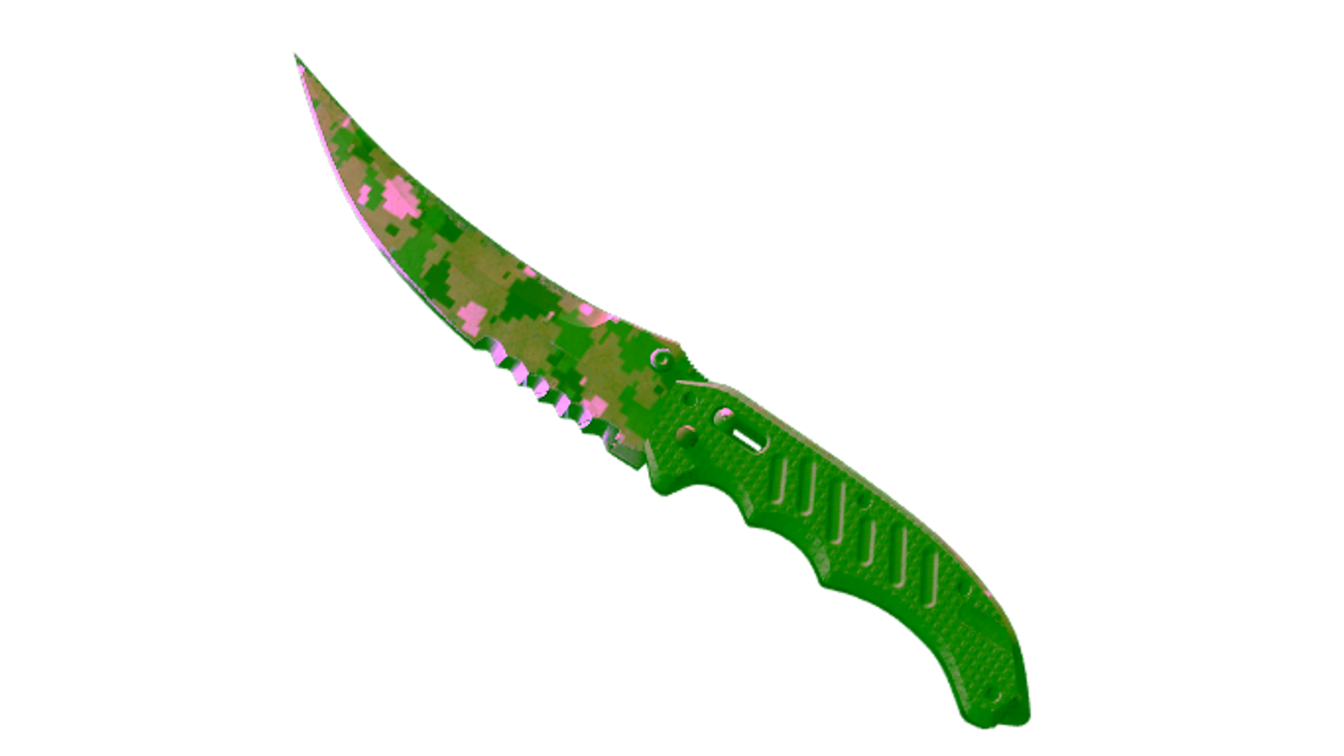 Display for ★ StatTrak™ Flip Knife | Forest DDPAT (Well-Worn)