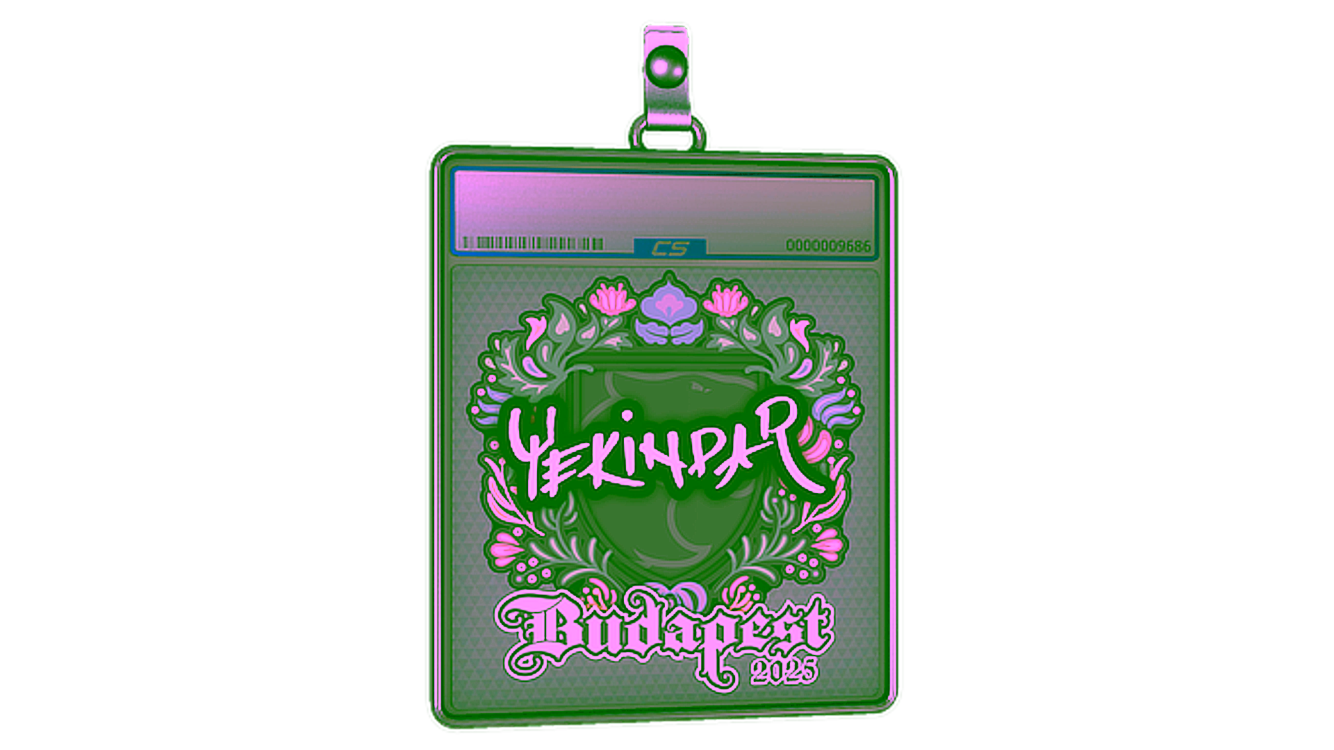 Display for Sticker Slab | YEKINDAR | Budapest 2025