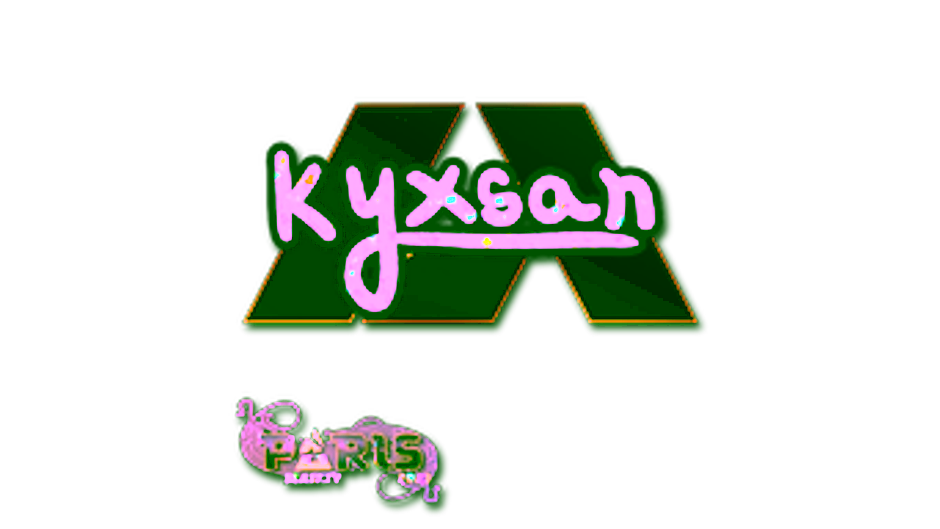Display for Sticker | kyxsan (Glitter) | Paris 2023