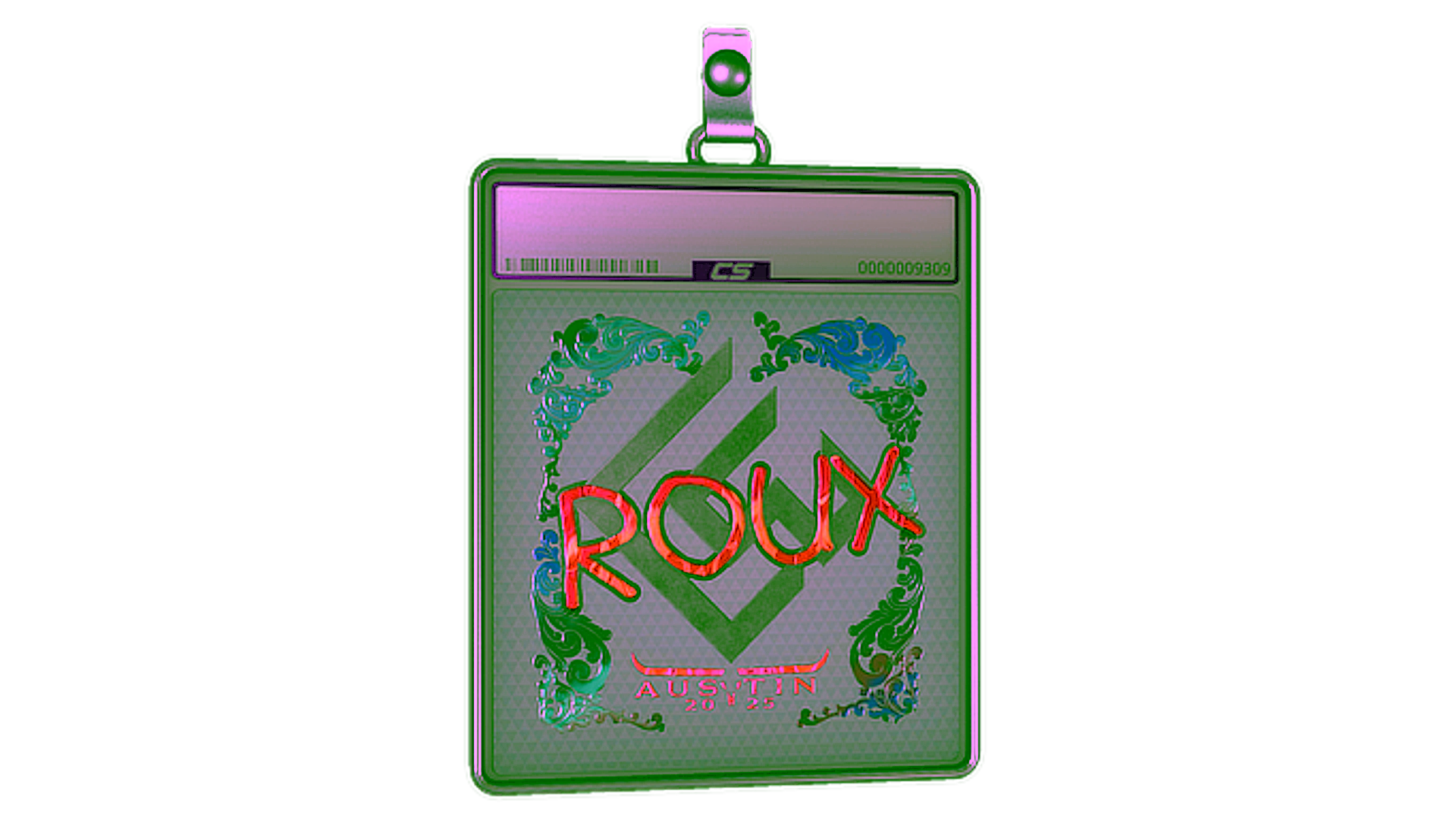 Mostrar para Sticker Slab | ROUX (Holo) | Austin 2025