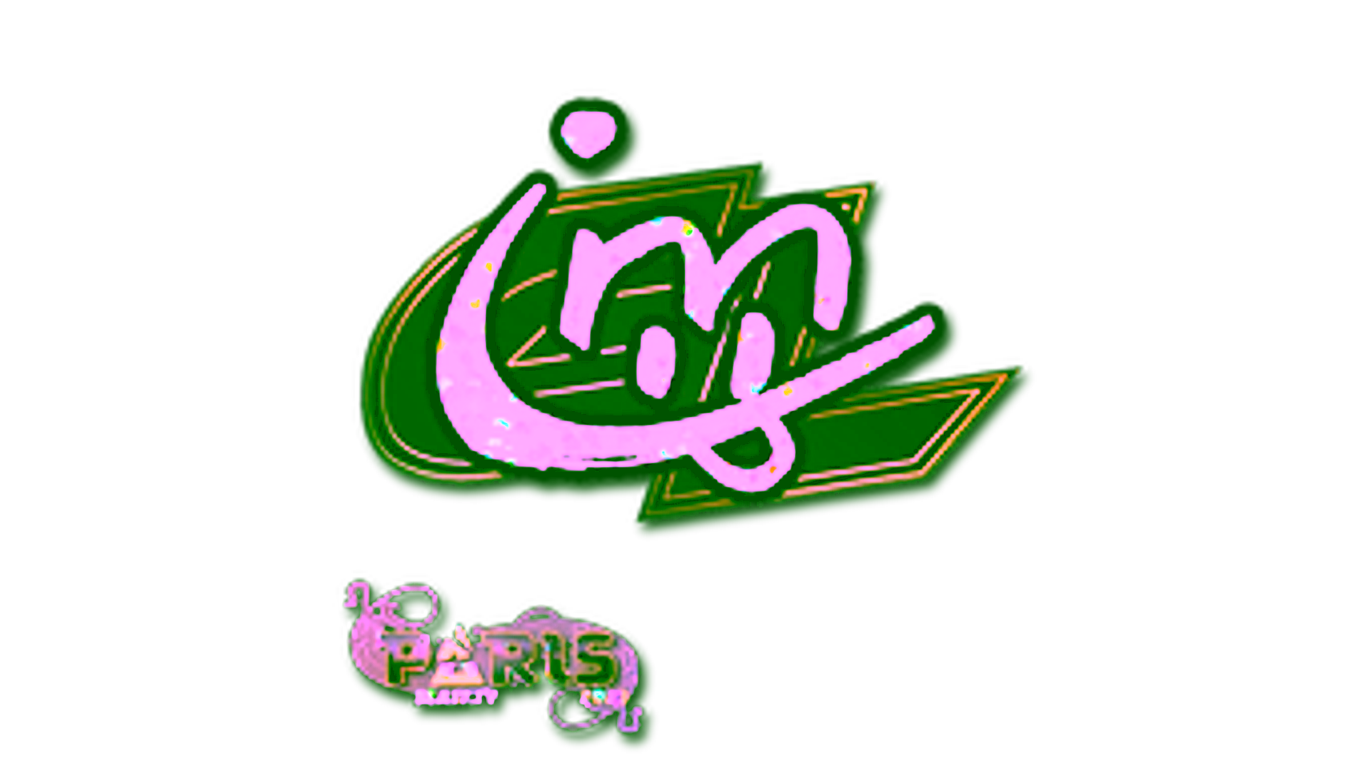 Anzeige für Sticker | iM (Glitter) | Paris 2023