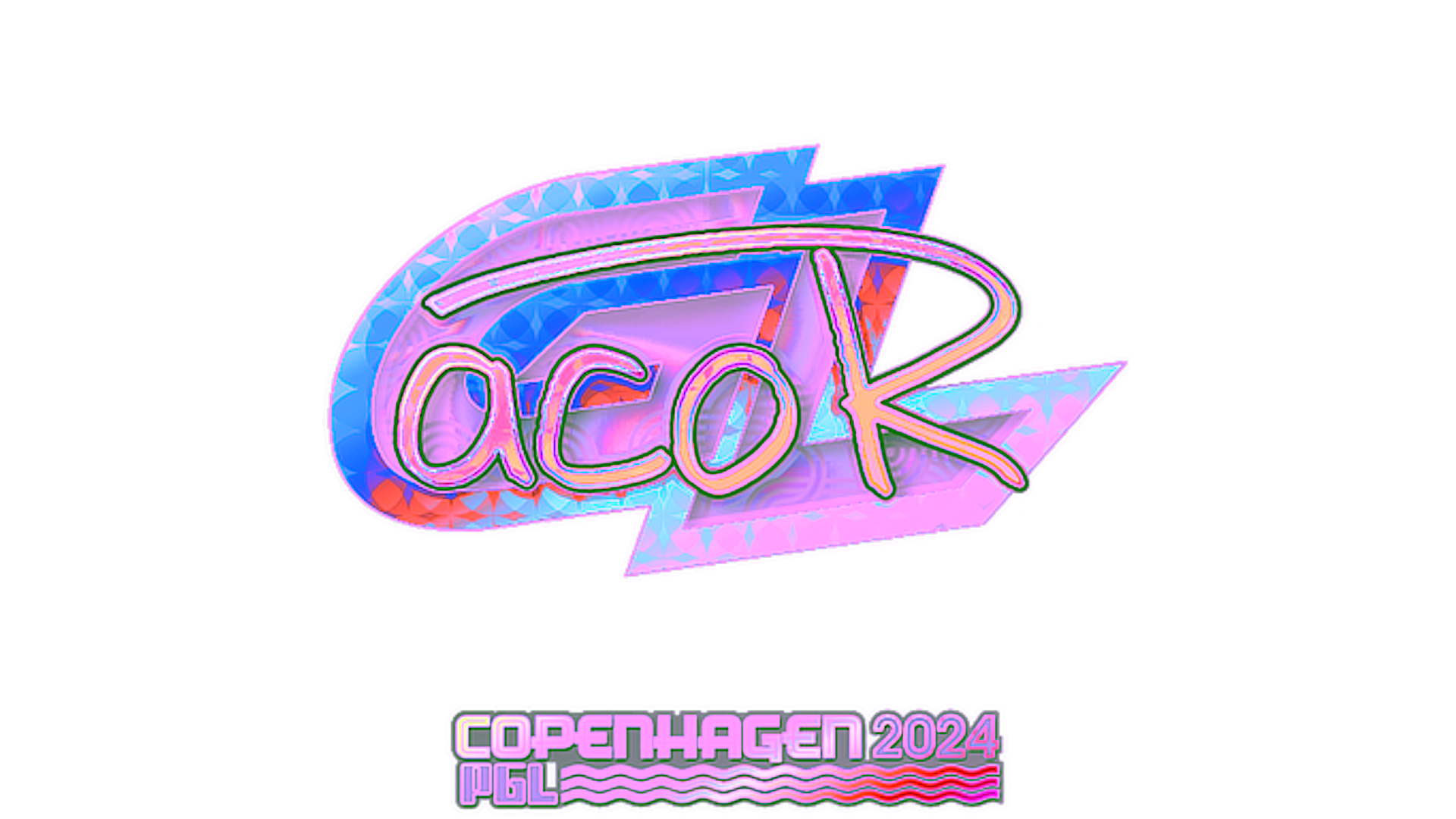 Anzeige für Sticker | acoR (Holo) | Copenhagen 2024
