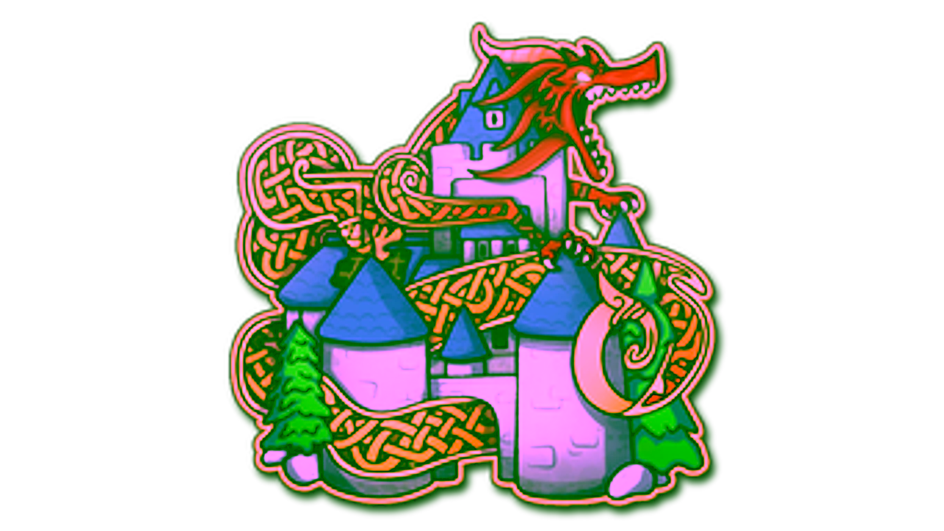 Display for Sticker | Dragon's Keep