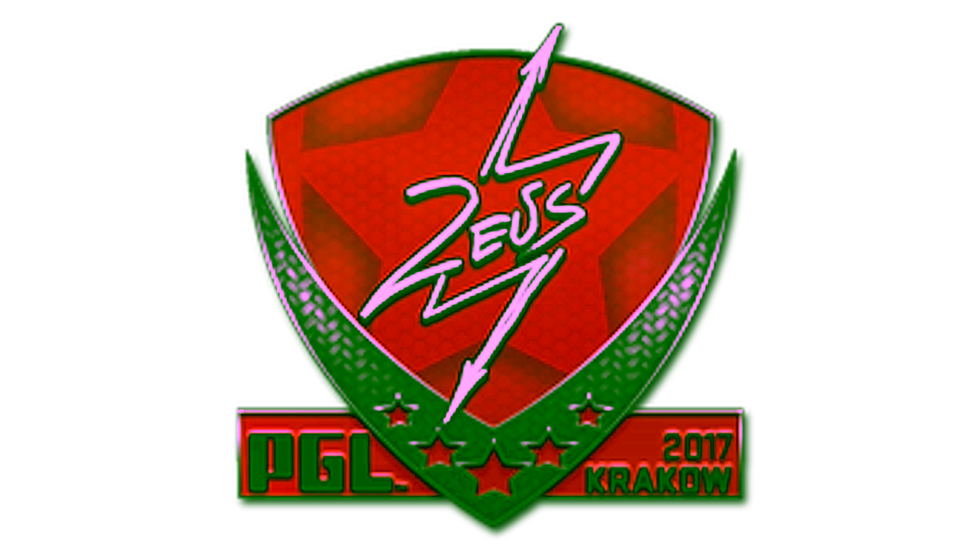 Anzeige für Sticker | Zeus | Krakow 2017