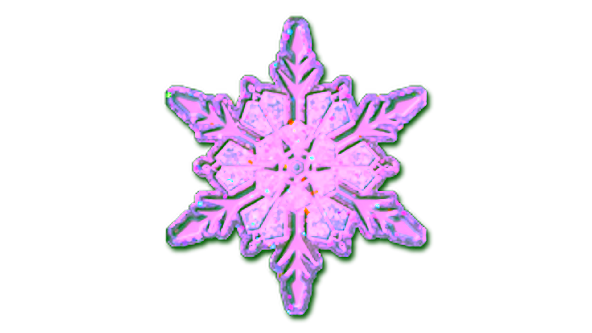 Sticker | Snowfall (Glitter) için görüntü