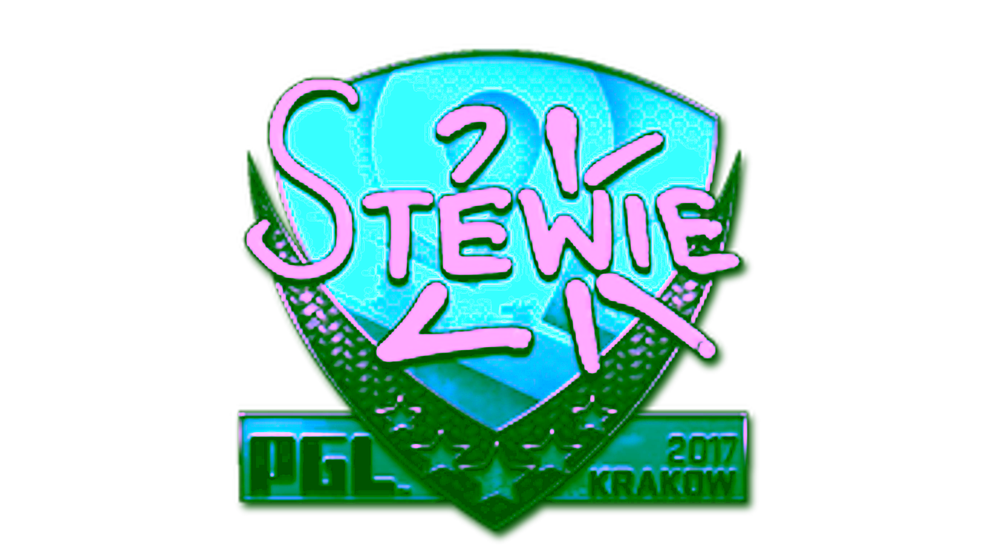 Sticker | Stewie2K (Foil) | Krakow 2017 için görüntü
