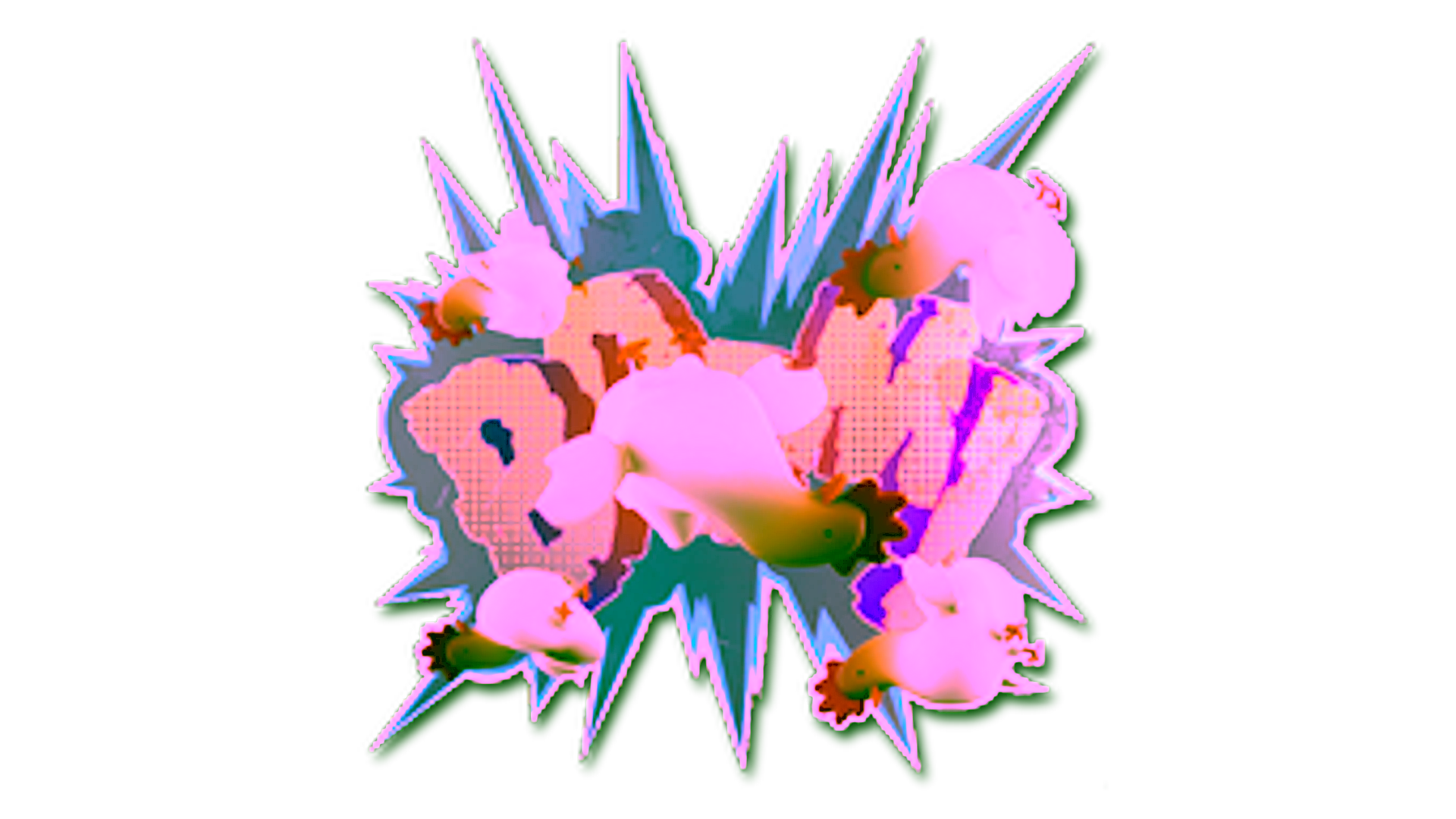 Display for Sticker | Boom (Holo)