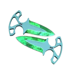Shadow Daggers Gamma Doppler Emerald