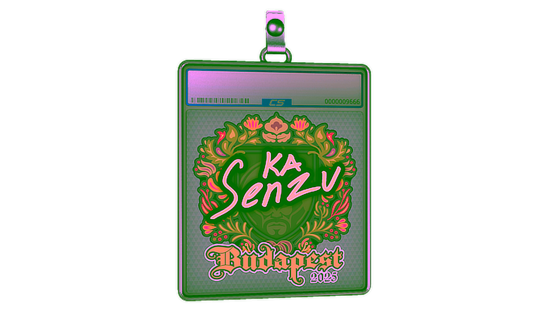 Affichage pour Sticker Slab | Senzu | Budapest 2025