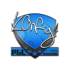 Sticker k0nfig Krakow 2017