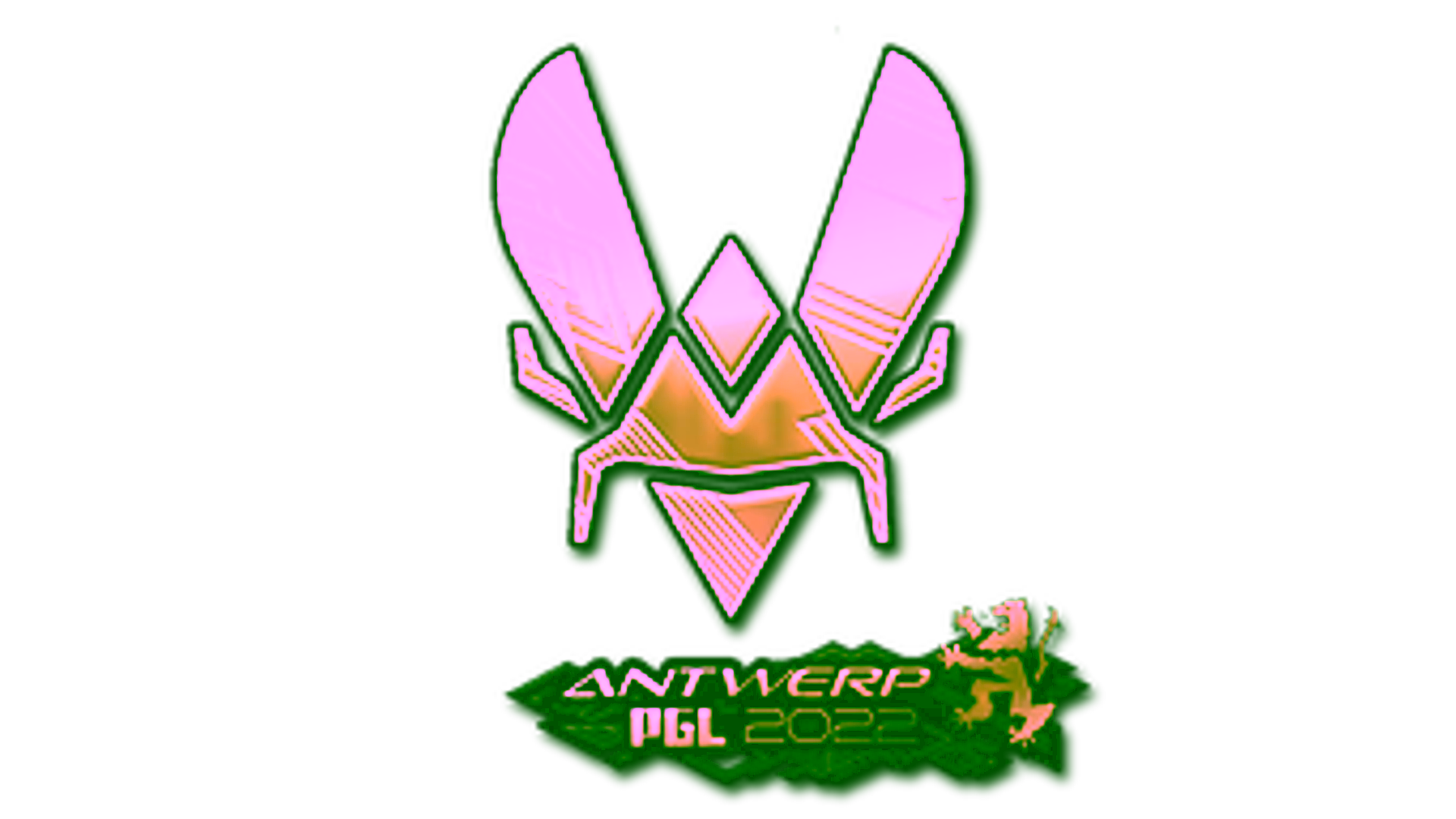 Display for Sticker | Vitality (Gold) | Antwerp 2022