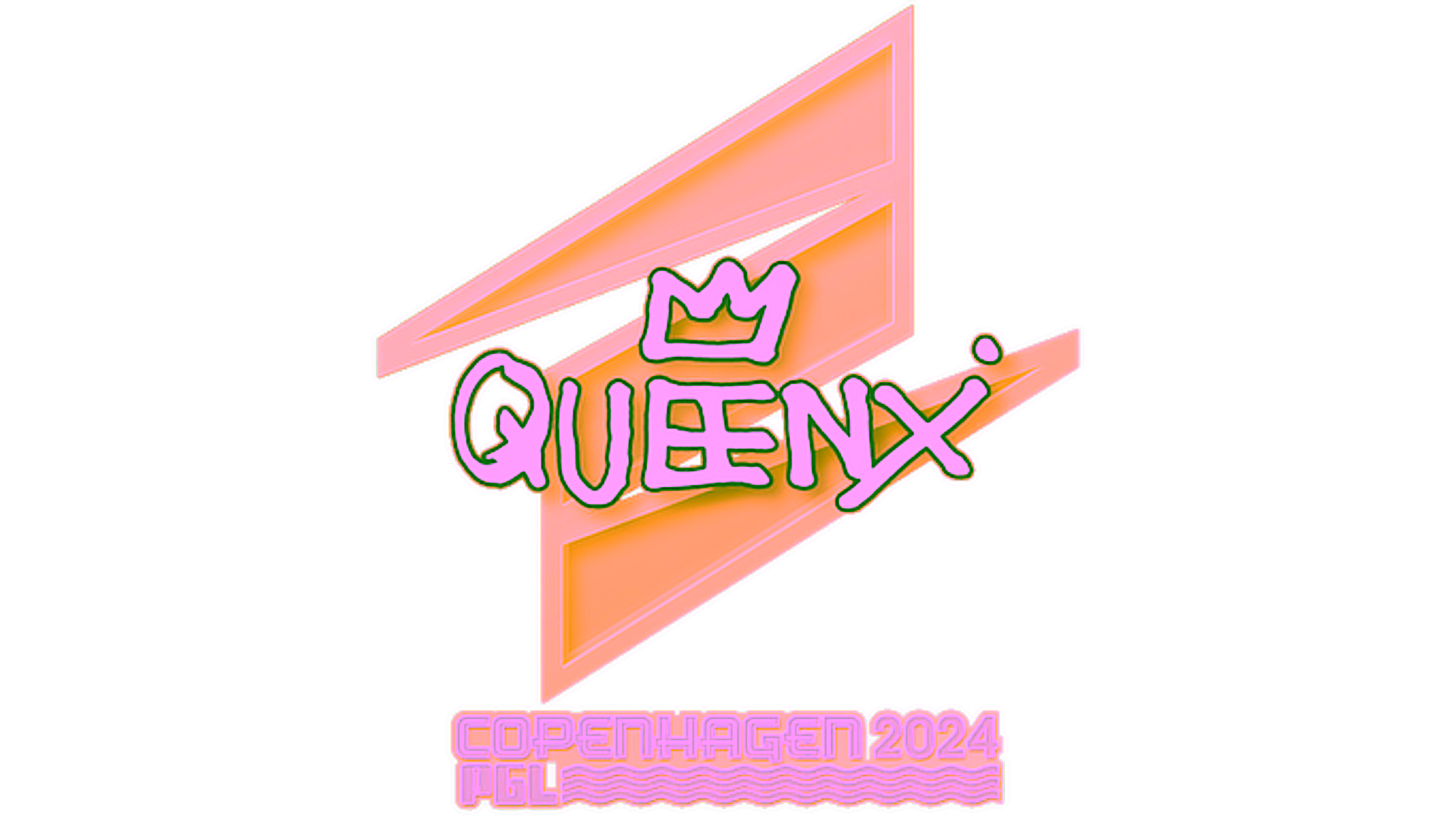 Display for Sticker | Queenix | Copenhagen 2024