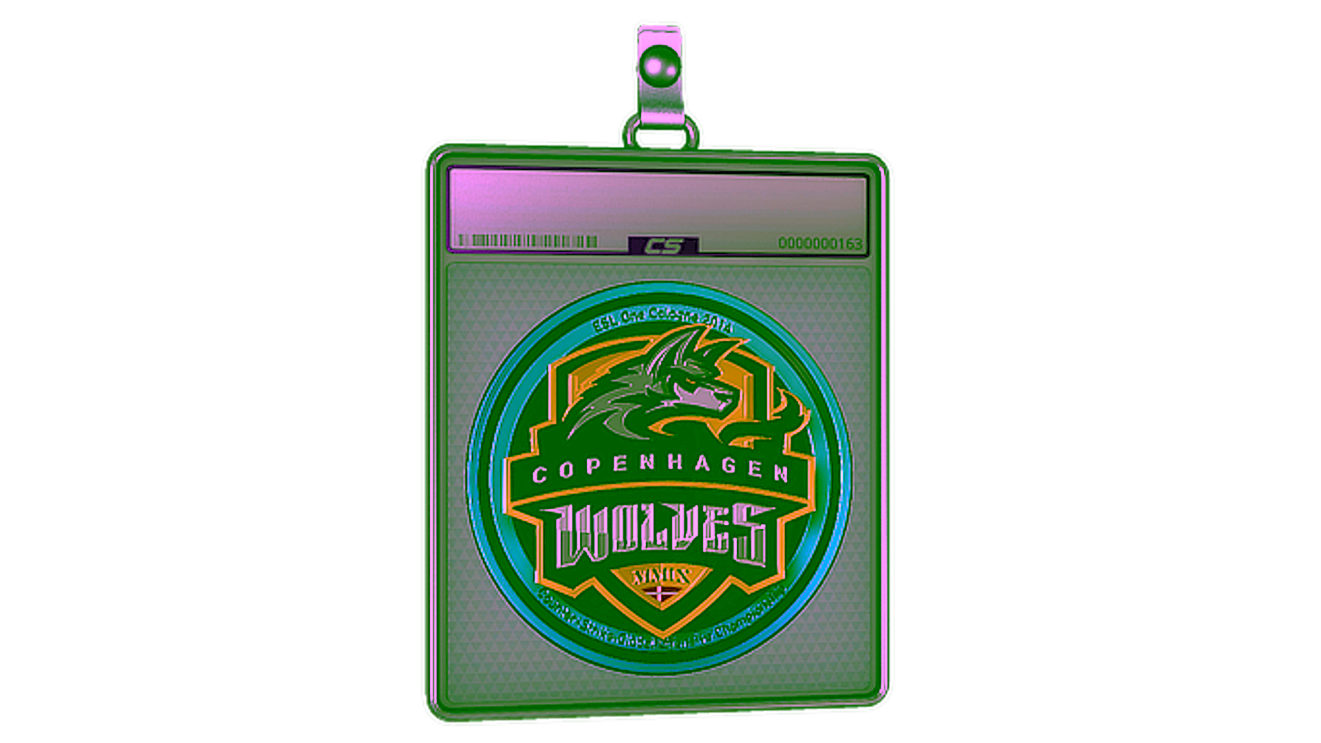 Дисплей для Sticker Slab | Copenhagen Wolves (Foil) | Cologne 2014
