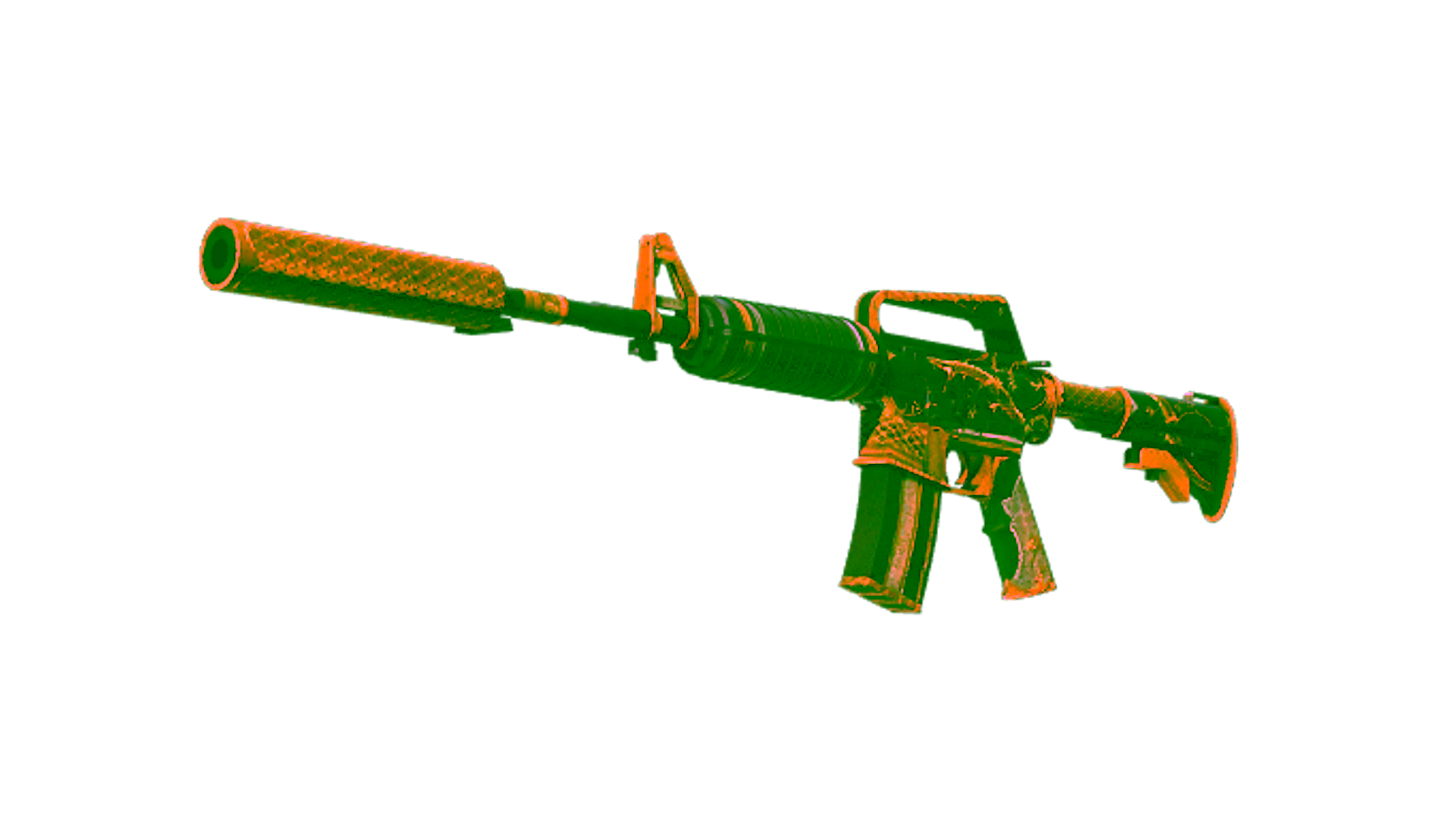 Display for StatTrak™ M4A1-S | Golden Coil (Battle-Scarred)