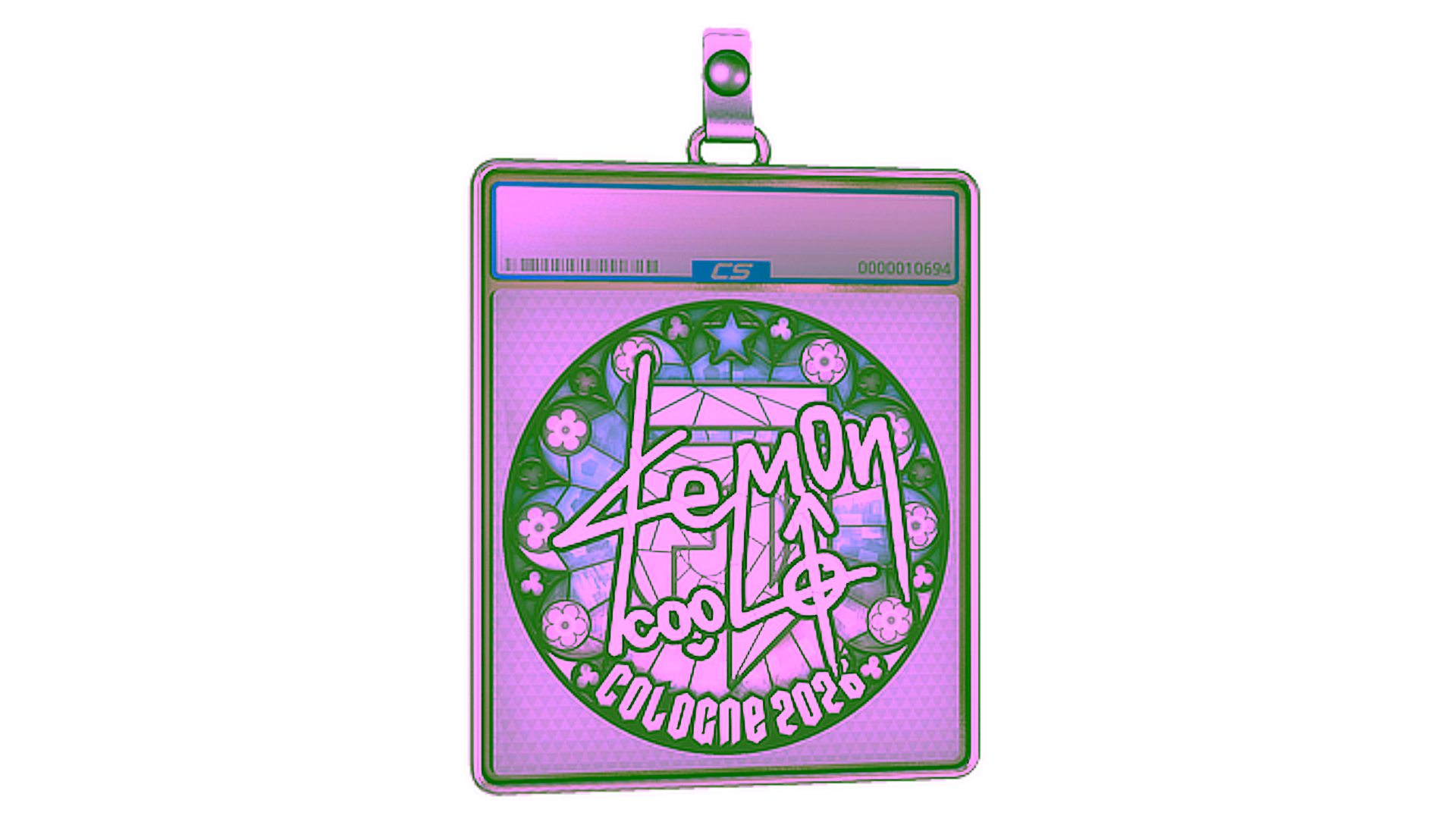 Exibição para Sticker Slab | dem0n | Cologne 2026
