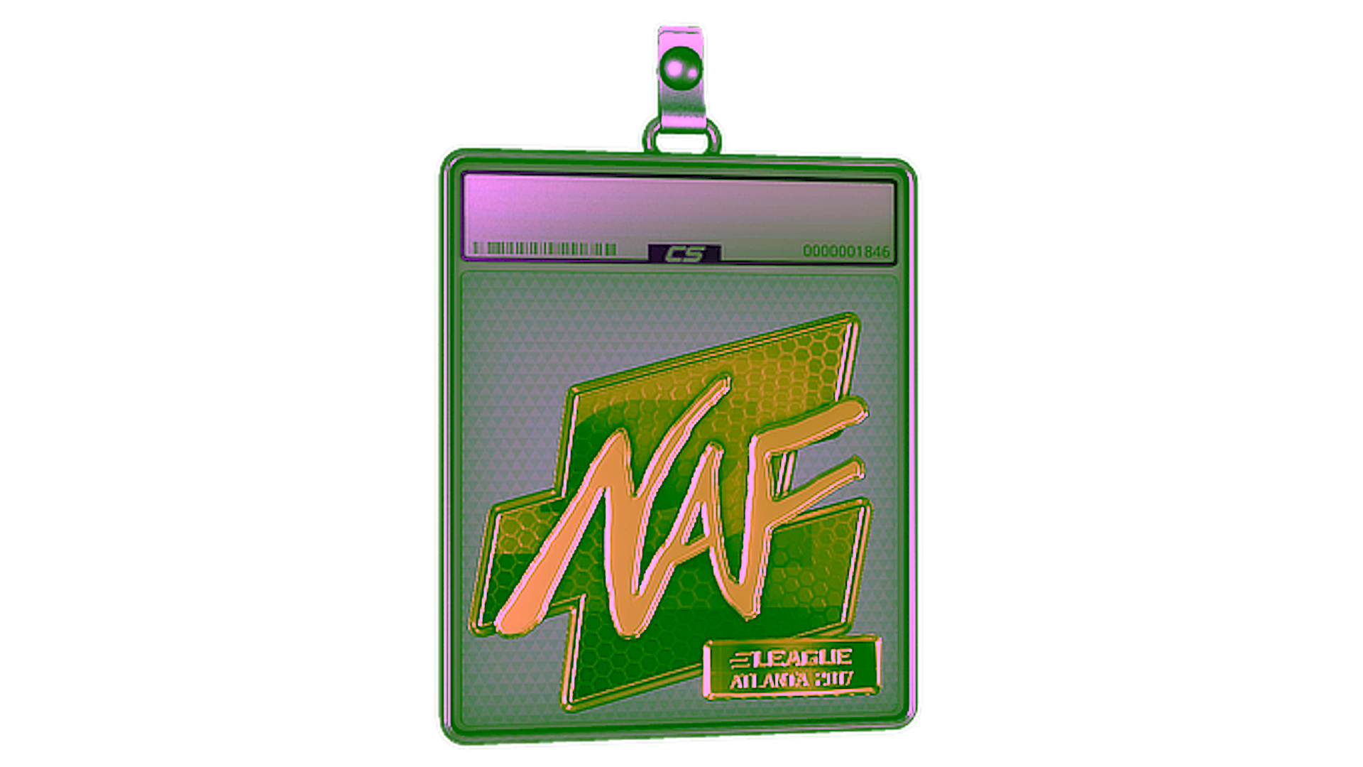 Дисплей для Sticker Slab | NAF (Gold) | Atlanta 2017