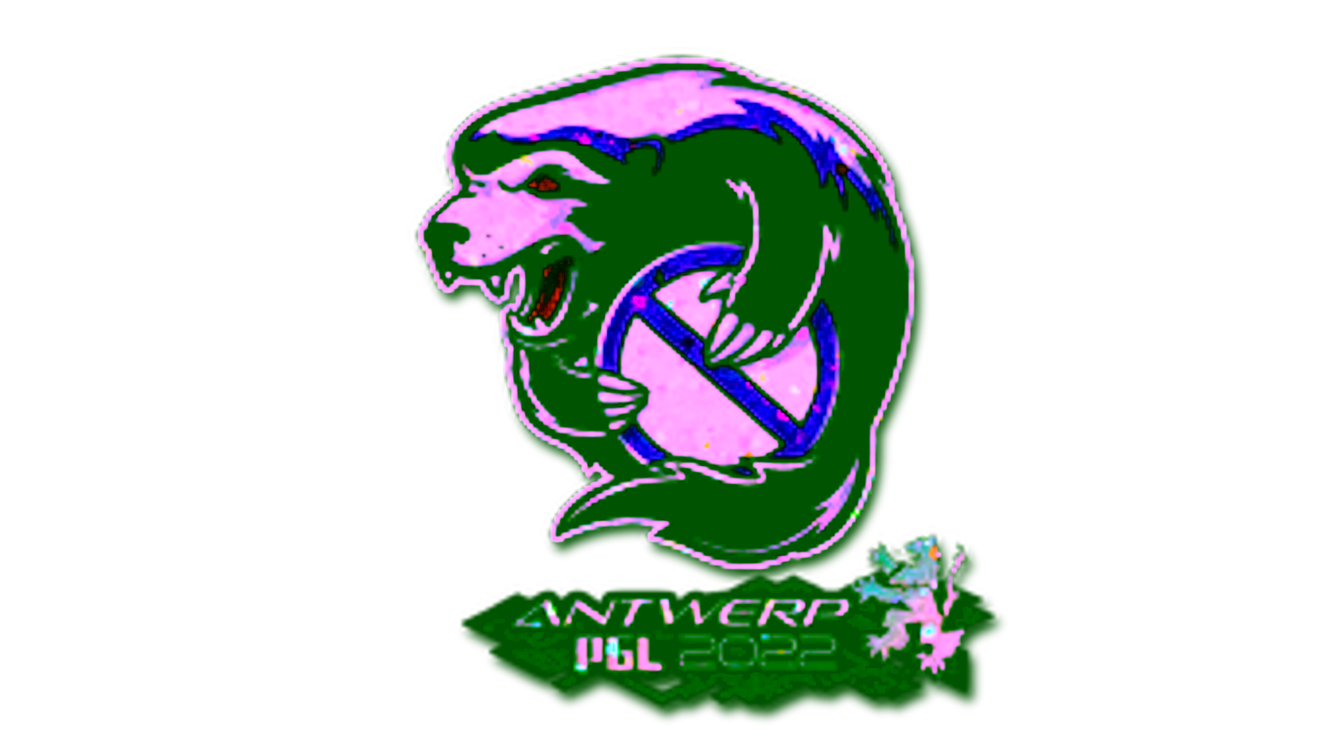 Display for Sticker | Outsiders (Glitter) | Antwerp 2022