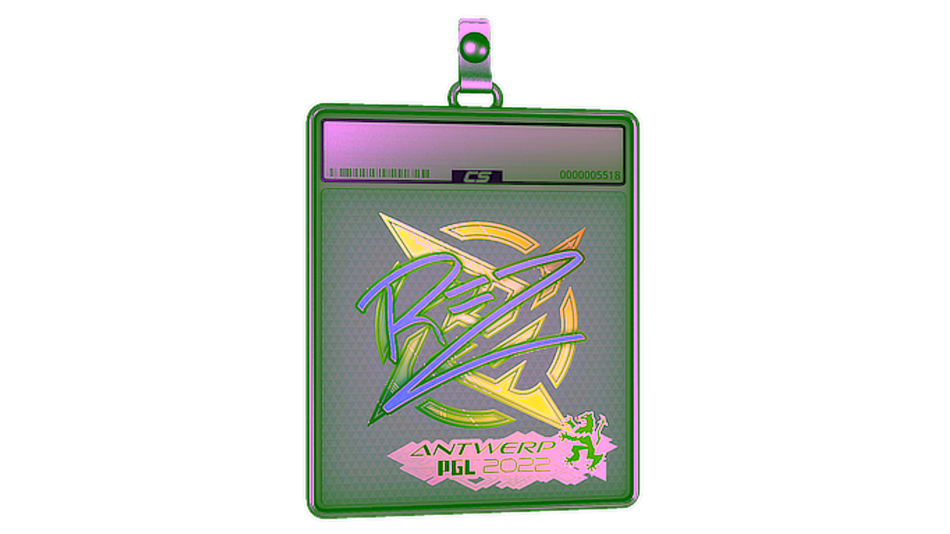 Anzeige für Sticker Slab | REZ (Holo) | Antwerp 2022