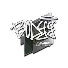 Sticker bodyy Boston 2018