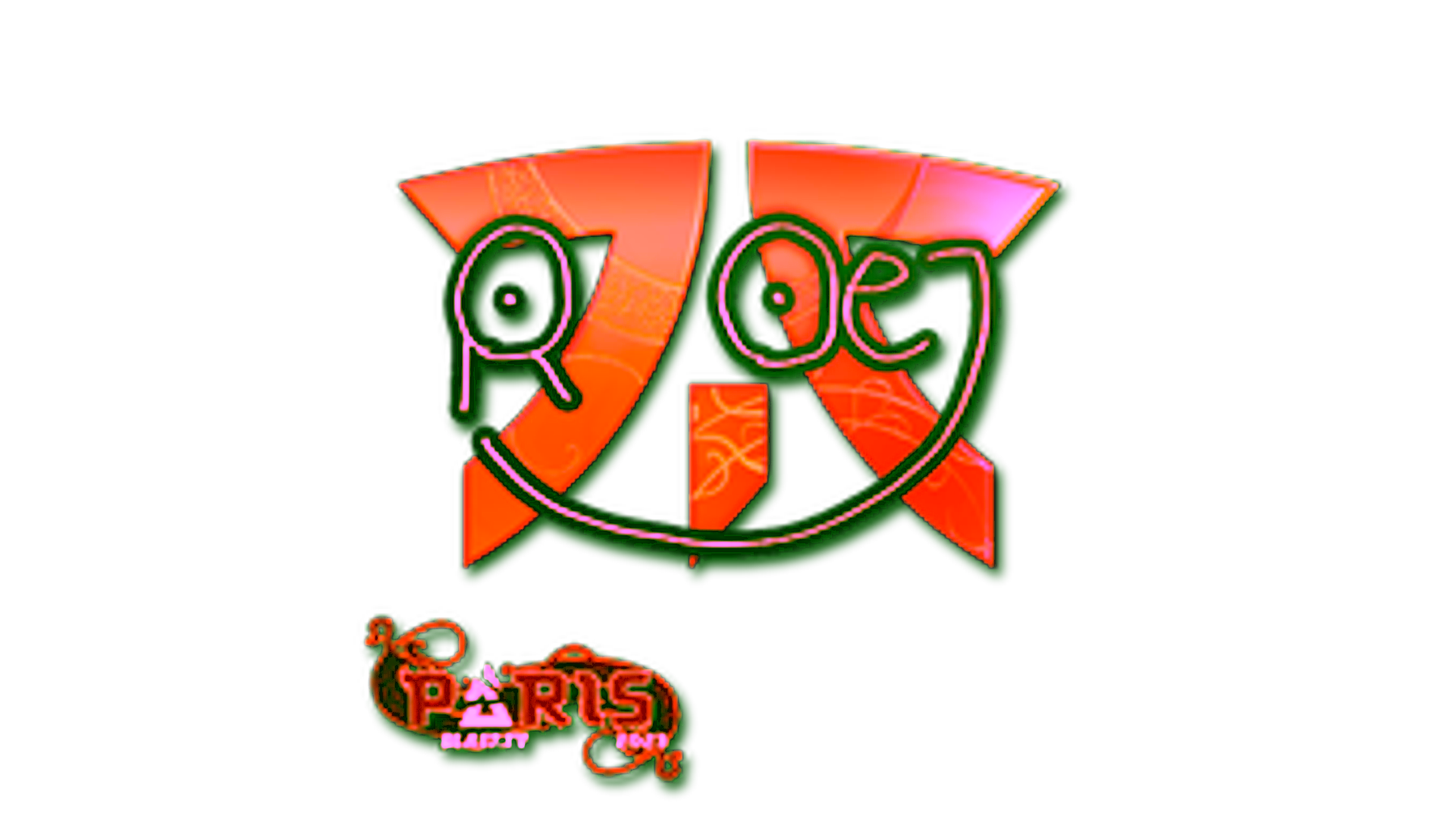 Display for Sticker | roeJ (Holo) | Paris 2023