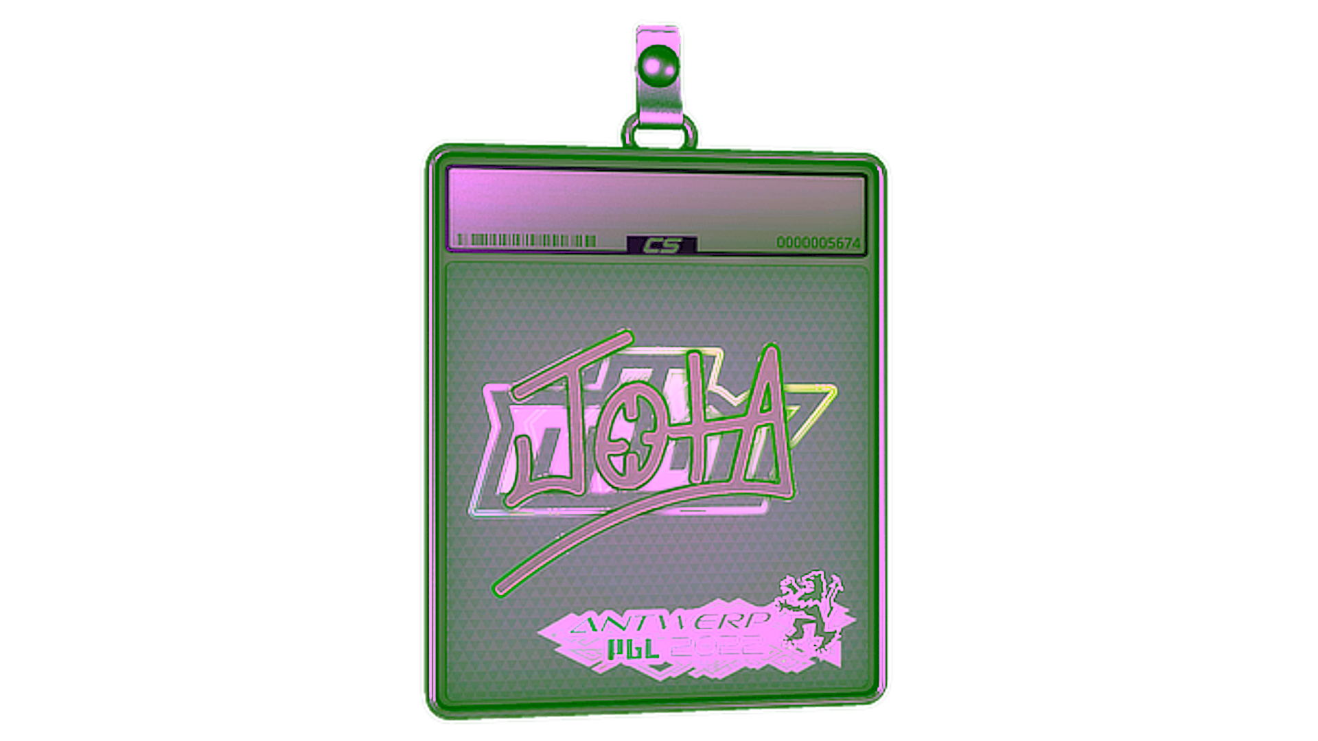 Display for Sticker Slab | JOTA (Holo) | Antwerp 2022