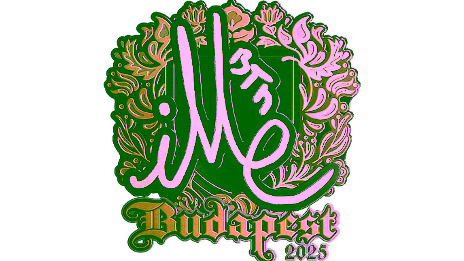 Sticker | iM (Gold) | Budapest 2025 için görüntü