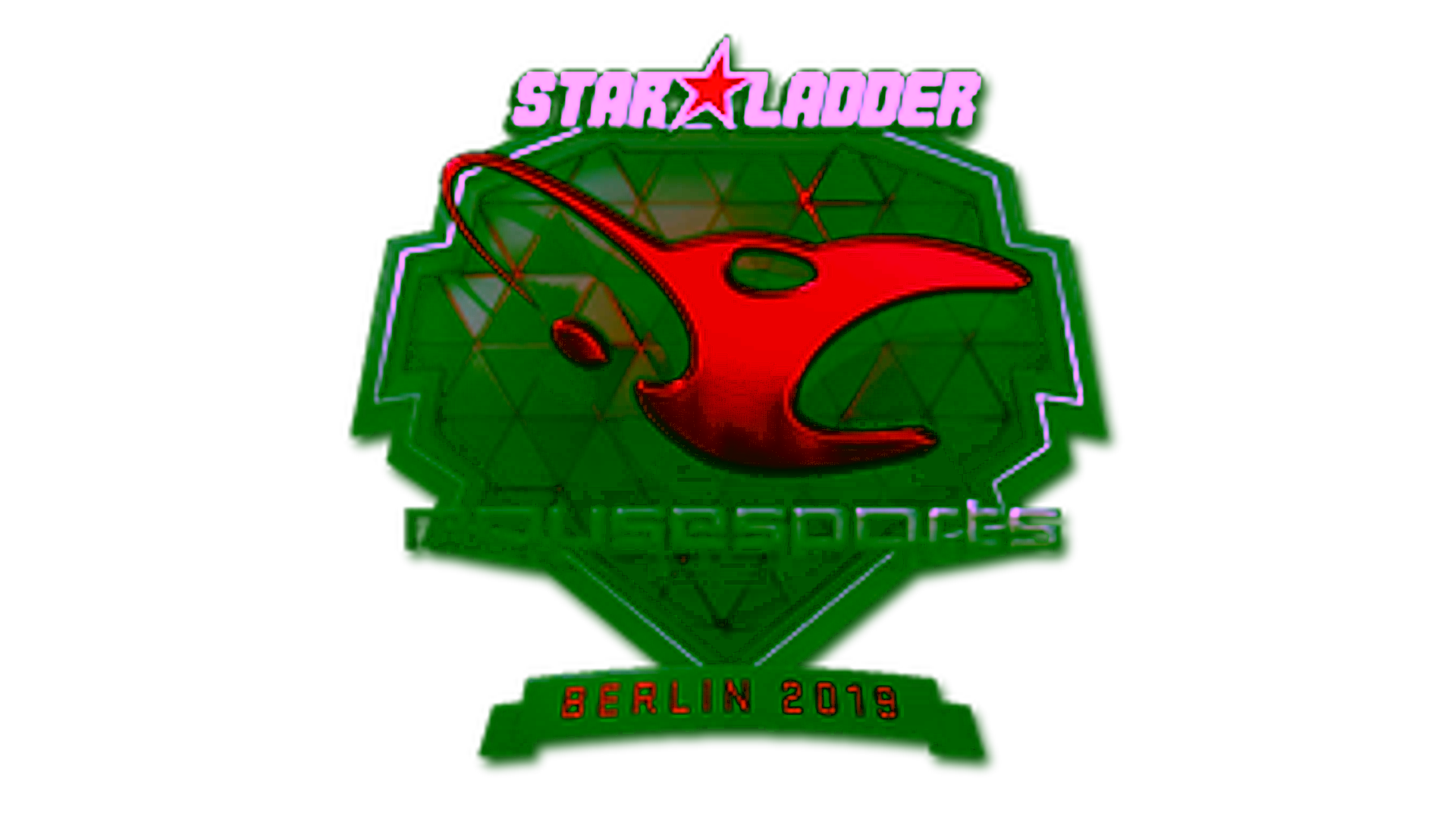 Display for Sticker | mousesports (Foil) | Berlin 2019