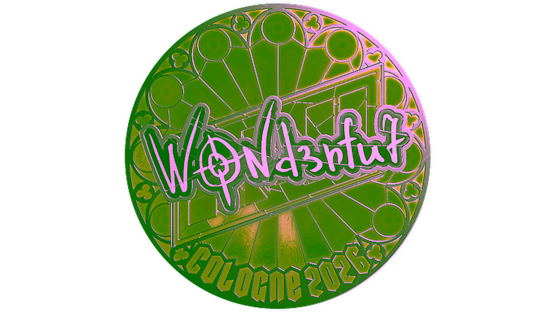 Display for Sticker | w0nderful (Foil) | Cologne 2026
