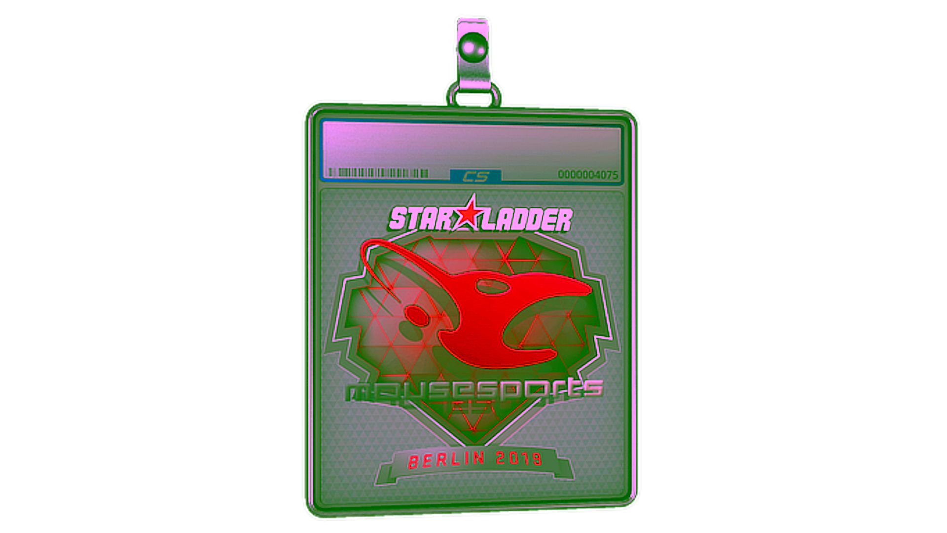 Rodyti Sticker Slab | mousesports | Berlin 2019