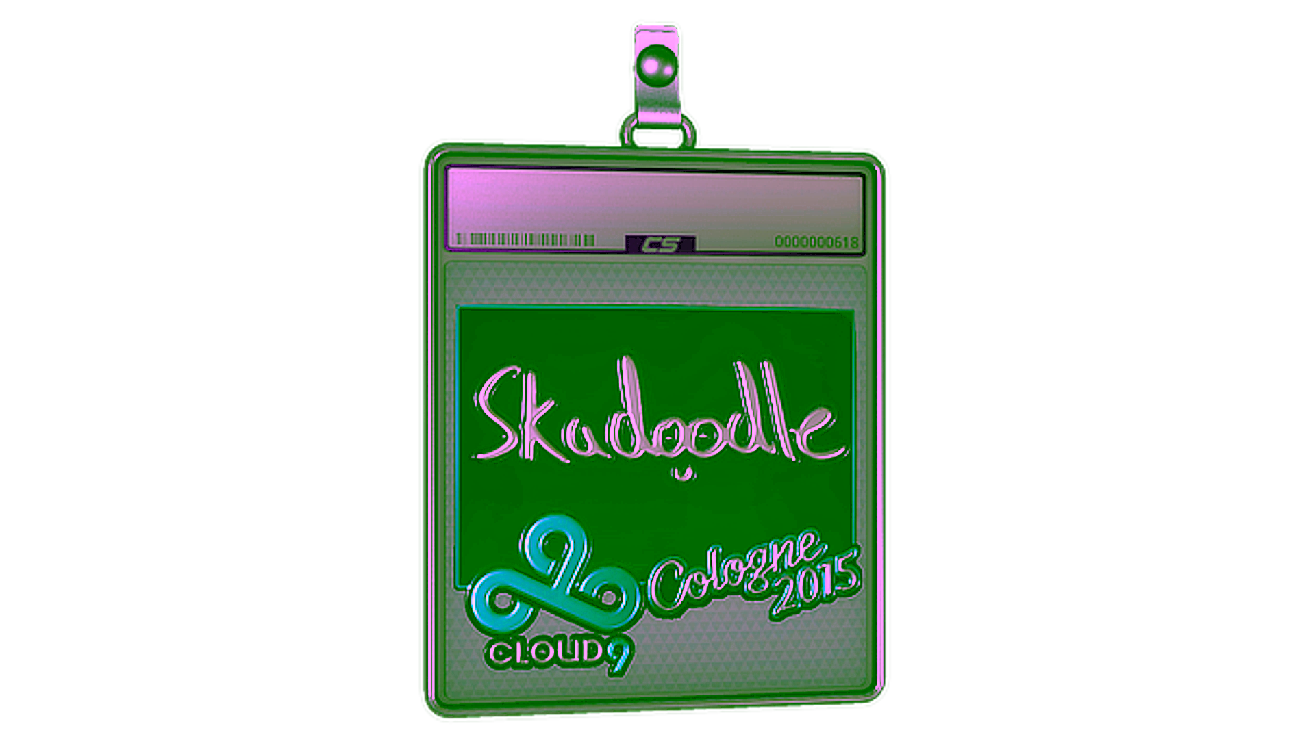Display for Sticker Slab | Skadoodle (Foil) | Cologne 2015