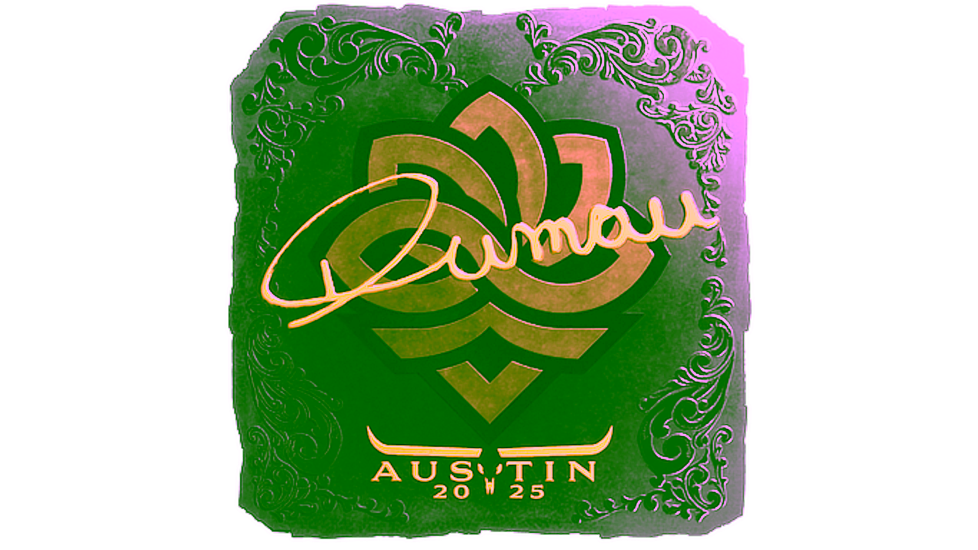 Display for Sticker | dumau (Foil) | Austin 2025